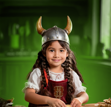 Taller MiniChef con Decoración Vikinga